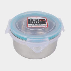 230 ml Stainless Steel Container, 3.6 X 2.4 inch (Pack of 1)