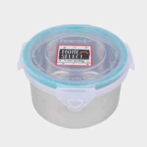 550 ml Stainless Steel Container, 4.5 X 2.7 inch (Pack of 1) 550 ml Stainless Steel Container, 4.5 X 2.7 inch (Pack of 1)