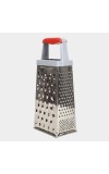 Stainless Steel Grater 4 Sided, 5.5 X 8 X 23 cm (Pack of 1)