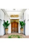 Handmade Artificial Marigold Fluffy Flowers Garland Decoration for Home Wedding Festival Diwali Navratri Party Decor