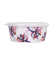 250 ml Melamine Jar with Lid – Durable, Lightweight, Leak-Proof Storage Container for Spices, Pickles, Dry Goods – BPA-Free, Kitchen & Pantry Organizer (Pink)