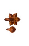 Handcrafted Pancha Pradeep with Diya Combo – Traditional Indian Terracotta 5-Headed Oil Lamp for Diwali, Pooja, and Home Decoration.