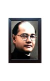 Hitech Netaji Subhas Chandra Bose Laminated Photo Frame for Table, Study & Living Room, Gifts (Synthetic Wood Base and Front Glass, 8 x 6 inch)