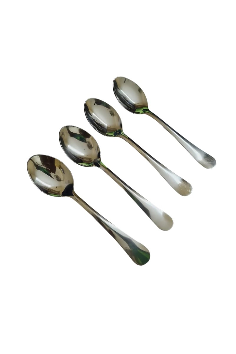 Hitech Sales Stainless Steel Dinning, Luxury Dinner Spoons, Table Spoon Set of 4, Length 7.5 inch, Dazzle Design,Daily Multipurpose Use,Dishwasher Safe