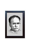 Hitech Vidyasagar Laminated Photo Frame for Table, Study & Living Room, Gifts (PVC Frame and Front face - Glass, 8 x 6 inch)