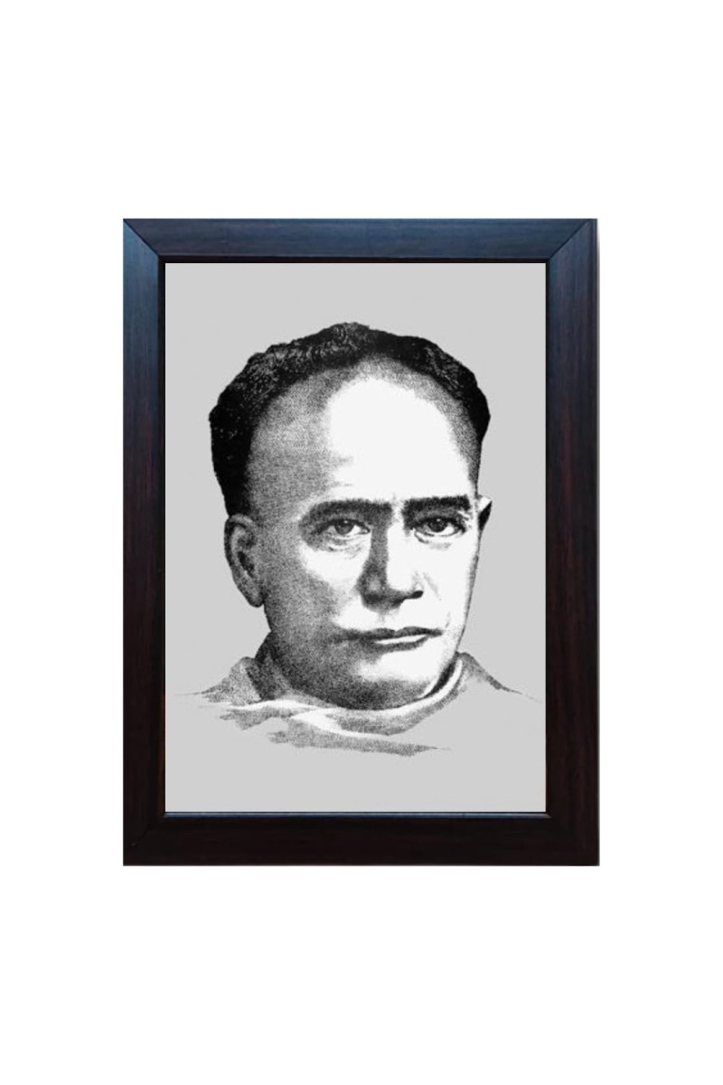 Hitech Vidyasagar Laminated Photo Frame for Table, Study & Living Room, Gifts (PVC Frame and Front face - Glass, 8 x 6 inch)