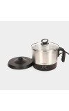 Tandem1.2 L Plastic and Steel Kettle, Plastic and Stainless Steel, 22 X 17.9 X 9.5 cm (Pack of 1)