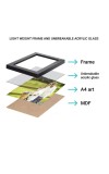 Hitech Netaji Subhas Chandra Bose Laminated Photo Frame for Table, Study & Living Room, Gifts (PVC Frame and Front face - Glass, 5 x 7inch)