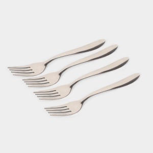 Stainless Steel Fork Set of 4 1 3.5 cm Length (Pack of 4)