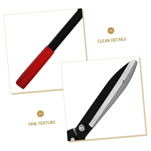 Hi Tech Runing Shears, Large Stainless Hand Pruner Make Cut Smooth Clean Professional Garden Scissors for Cutting Live Flowers Plants Light Branches Home Tools