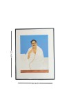 Hitech Sales Borda Wooden Laminated Photo Frame for Pooja Room, Temple, Home Decor, Gift (Free Stand, Tabletop, 8.6 x 11 inches)