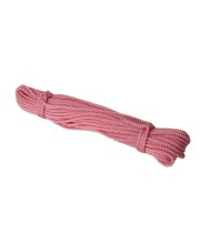 Nylon Rope Combo Pack of 6 | Durable, High-Strength Ropes for Outdoor, Camping, and Household Use | Multipurpose Ropes for Clothesline, DIY Projects, and More (Pink, Medium)