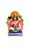 Panchmukhi Hanuman Idol – 5 Face Hanuman Ji Murti for Home Temple, Pooja & Vastu – Multicolor Decorative Resin Statue for Spiritual Decor & Gifting