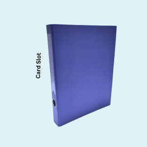 Hitech Sales Envelope Folder, Poly-Plastic A4 Documents File Storage Bag with Snap Button Certificate File Holder Document Folder for Certificates (A4) (Navy Blue)