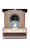 Sree Sree Baroma Wooden Laminated Photo Frame with Stand | Spiritual Religious Decor | Compact Size for Home & Office
