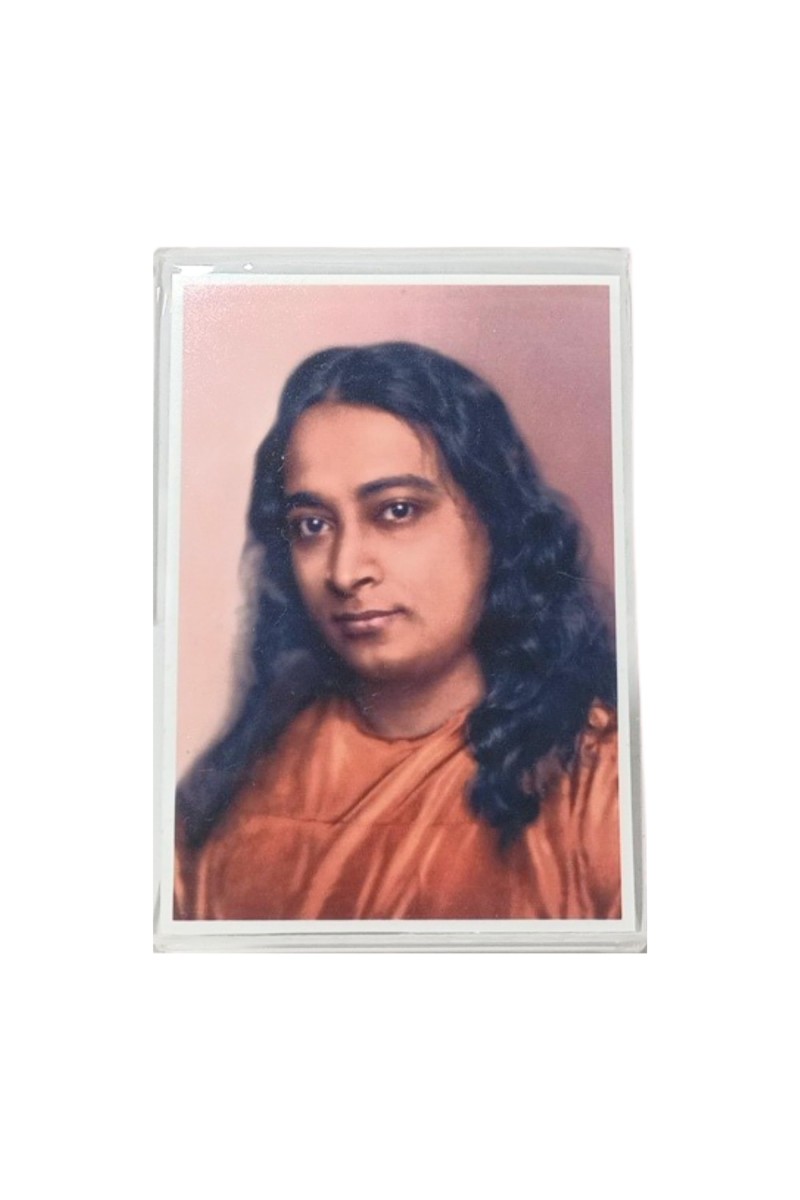 Acrylic Photo Frame of Paramahansa Yogananda - Small Spiritual Decor