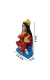 Hi Tech Sales Shree Laxmi Devi/MATA Murti/God Idol/Statue/Figurine/Showpiece || Laxmi Murti for Temple/Pooja, Decoration, Home, Study Room || Handcrafted, Material - Resin (4 Inch)