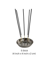 Stainless Steel Incense Holder Round Stand with ash Catcher agarbatti Puja Prayer Agardaan dhoop Round-Shaped for Home Office Temple puja Ash Sticks (4 x 4) Stainless Steel Incense Holder Round Stand with ash Catcher agarbatti Puja Prayer Agardaan dhoop Round-Shaped for Home Office Temple puja Ash Sticks (4 x 4)