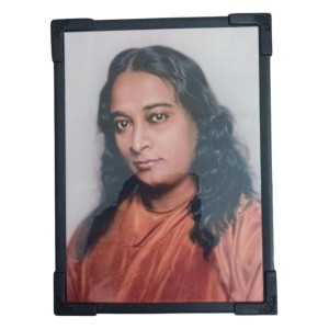 HiTechMart Wooden Photo Frame of Paramahansa Yogananda | Spiritual Leader and Guru Wall Hanging & Table Standong Frame for Home, Temple, and Meditation Room Decor HiTechMart Wooden Photo Frame of Paramahansa Yogananda | Spiritual Leader and Guru Wall Hanging & Table Standong Frame for Home, Temple, and Meditation Room Decor