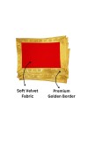 Velvet Pooja Cloth | Bhakti Lehar, Plain Altar Cloth for God Idols, Home Mandir, Temple and Pooja Ghar (8X6) Velvet Pooja Cloth | Bhakti Lehar, Plain Altar Cloth for God Idols, Home Mandir, Temple and Pooja Ghar (8X6)