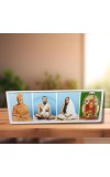 Swami Vivekananda & Ramkrishna Paramahansa & Sarada & Kaalika Devi Photo Frame - Four Pictures in one Frame