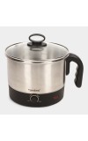 Tandem1.2 L Plastic and Steel Kettle, Plastic and Stainless Steel, 22 X 17.9 X 9.5 cm (Pack of 1)