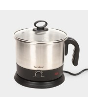 Tandem1.2 L Plastic and Steel Kettle, Plastic and Stainless Steel, 22 X 17.9 X 9.5 cm (Pack of 1)