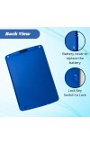 Hitech Sales 12 Inch LCD Writing Tablet Colorful Magic Slate with Stylus Pen Eco-Friendly Digital Drawing and Writing Pad for Kids, Ideal for Drawing, Playing, and Noting