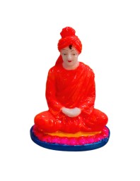 Swami Vivekananda Resin Idol Statue – Inspirational Spiritual Guru Figurine for Home Decor, Office Desk, Study Table & Gifting – Durable Decorative Showpiece