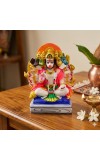 Panchmukhi Hanuman Idol – 5 Face Hanuman Ji Murti for Home Temple, Pooja & Vastu – Multicolor Decorative Resin Statue for Spiritual Decor & Gifting