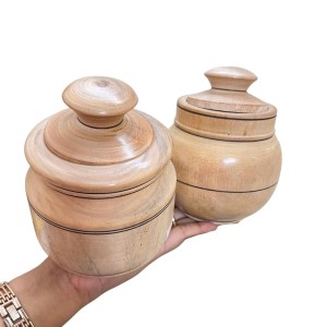 Wooden Jar and Containers Set for Kitchen Storage Spice Tea Sugar Organizer small wooden masala box Dry Fruites Jar with Lid for kitchen Home Cefe Coloures Browen. Wooden Jar and Containers Set for Kitchen Storage Spice Tea Sugar Organizer small wooden masala box Dry Fruites Jar with Lid for kitchen Home Cefe Coloures Browen.