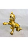 Brass Laddu Gopal Idol Crawling Baby Krishna Murti | Bal Gopal Statue for Home Temple, Puja & Decor Pooja Mandir Brass Laddu Gopal Idol Crawling Baby Krishna Murti | Bal Gopal Statue for Home Temple, Puja & Decor Pooja Mandir