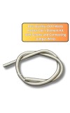 HiTechMart 1500W Heating Element Coil Wire 40.8cm Long Silver Tone (Pack of 1)