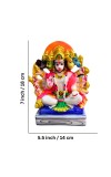 Panchmukhi Hanuman Idol – 5 Face Hanuman Ji Murti for Home Temple, Pooja & Vastu – Multicolor Decorative Resin Statue for Spiritual Decor & Gifting