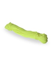 Nylon Rope Combo Pack of 6 | Durable, High-Strength Ropes for Outdoor, Camping, and Household Use | Multipurpose Ropes for Clothesline, DIY Projects, and More (Light Green, Medium)