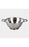 Stainless Steel Colander, 24 cm Diameter (Pack of 1)