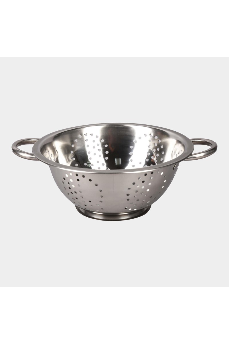 Stainless Steel Colander, 24 cm Diameter (Pack of 1)