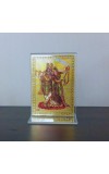 Hitech Sales Radha Krishna Gold-Plated Religious Acrylic Photo Frame Hindu God and Goddess Temple Art Decor for Home, Office, Car Dashboard and Gift Purpose
