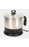 Tandem1.2 L Plastic and Steel Kettle, Plastic and Stainless Steel, 22 X 17.9 X 9.5 cm (Pack of 1)