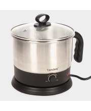 Tandem1.2 L Plastic and Steel Kettle, Plastic and Stainless Steel, 22 X 17.9 X 9.5 cm (Pack of 1)