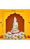 Beautiful Statue Idol Lokenath Baba Murti for Pooja, Room, Home Decoration - 7inch