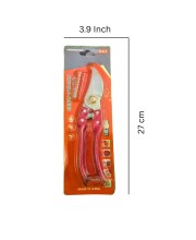 HI TECH Sales HONGQUAN SK5 Multipurpose Flower Cutter for Gardening – Carbon Steel Pruning Shears with Ergonomic Handle Pruners for Plants, Roses, and Branches – Medium Size, Red HI TECH Sales HONGQUAN SK5 Multipurpose Flower Cutter for Gardening – Carbon Steel Pruning Shears with Ergonomic Handle Pruners for Plants, Roses, and Branches – Medium Size, Red