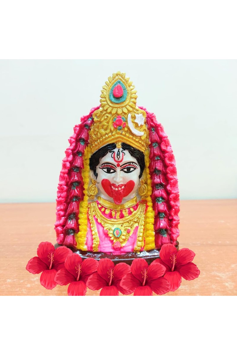 Hitech Beautiful Statue Idol Maa Tara, Kali Ma, Tara ma Murti for Pooja, Room, Home Decoration I Decorative Showpiece - 15.5 cm | Resin Murti | Colour - Multi