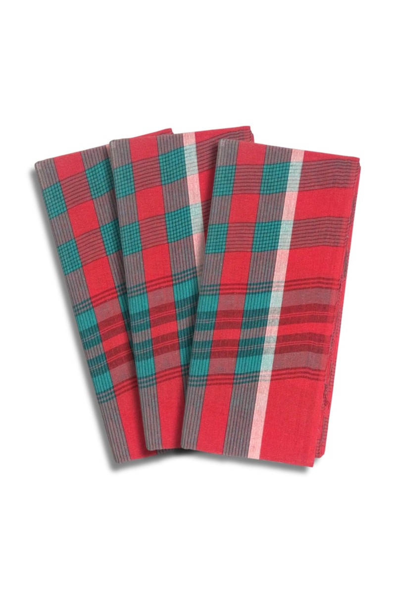 100% Pure Cotton Gamcha for Bath, Face, and Multipurpose Use | Soft, Absorbent, and Lightweight Towel | Ideal for Daily Usage (3)