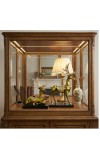 Metallic Gold Finish Deer Idols Set &ndash; Elegant Decorative Deer Figurines for Home Decor &ndash; Luxury Animal Showpieces for Living Room, Cabinet & Tabletop &ndash; Ideal Anniversary, Wedding & Housewarming Gift