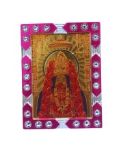 Hitech Sales Mini Decorative Maa Tara Photo Frame with Designing Border Religious Gift for Home, Office Décor and Card dasboard Small Temple Idol Frame for Worship (6 x 8 cm – 1 Pcs)