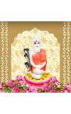 Beautiful Statue Idol Lokenath Baba Murti for Pooja, Room, Home Decoration - 7inch