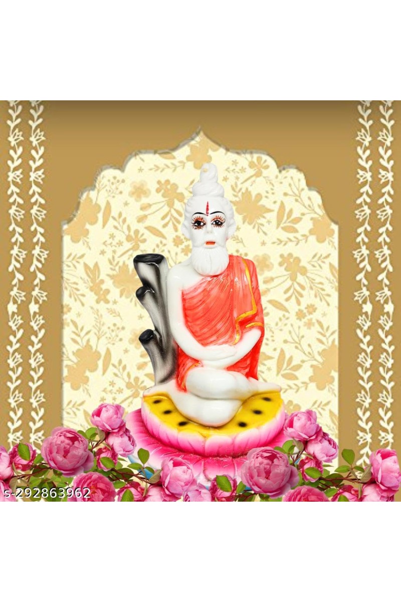 Beautiful Statue Idol Lokenath Baba Murti for Pooja, Room, Home Decoration - 7inch