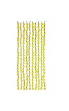Hitech Sales 10 Woolen Artificial Long Marigold Fluffy Flower Garland Strings for Home Decoration, Pooja Mandir Decor Genda Phool for Wedding and Festivals, Diwali (40 inch) (Yellow)