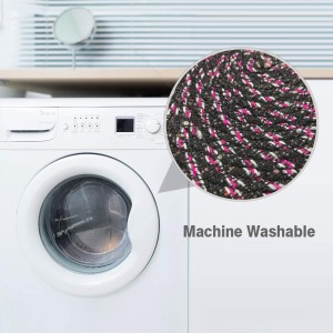 Hi Tech Sales Rugs, Cotton Door Mat (40X40cm) | Absorbent Microfibre Solid Bath Mat | Non Slip Mats for Bathroom, Bedroom, Kitchen, Door Mat, Floor Mat & Entrance | Pack of 1, Round Shape, Black Hi Tech Sales Rugs, Cotton Door Mat (40X40cm) | Absorbent Microfibre Solid Bath Mat | Non Slip Mats for Bathroom, Bedroom, Kitchen, Door Mat, Floor Mat & Entrance | Pack of 1, Round Shape, Black